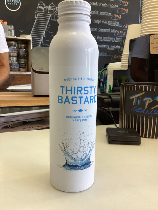 Thirsty Bastard Bottled Water 16oz