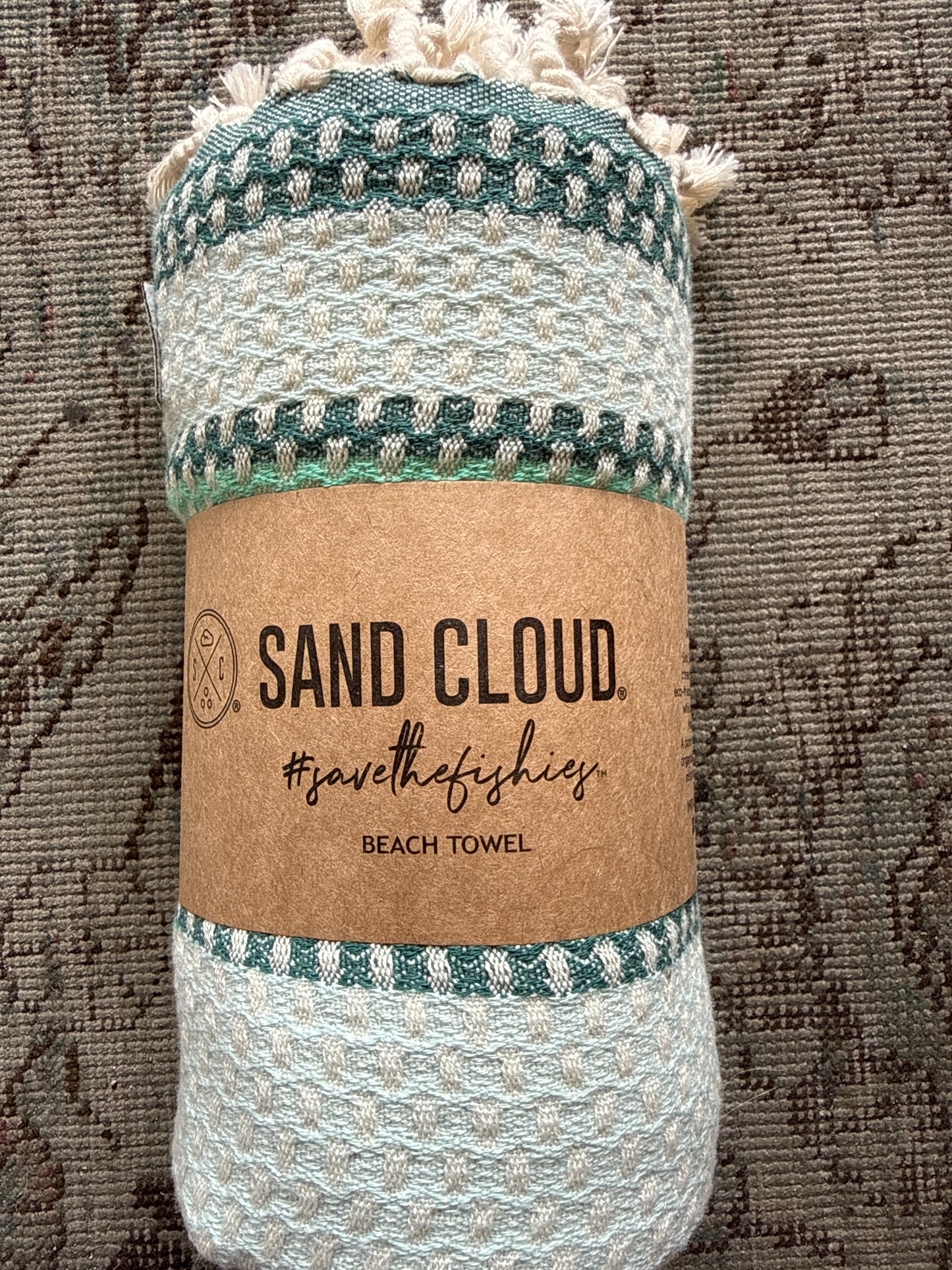 Sand Cloud - Jade Dobby Stripe