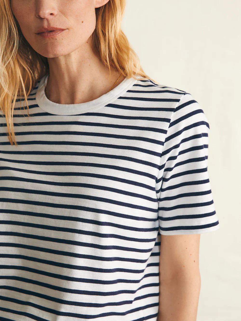 Sunwashed Crew Tee-Regatta Stripe