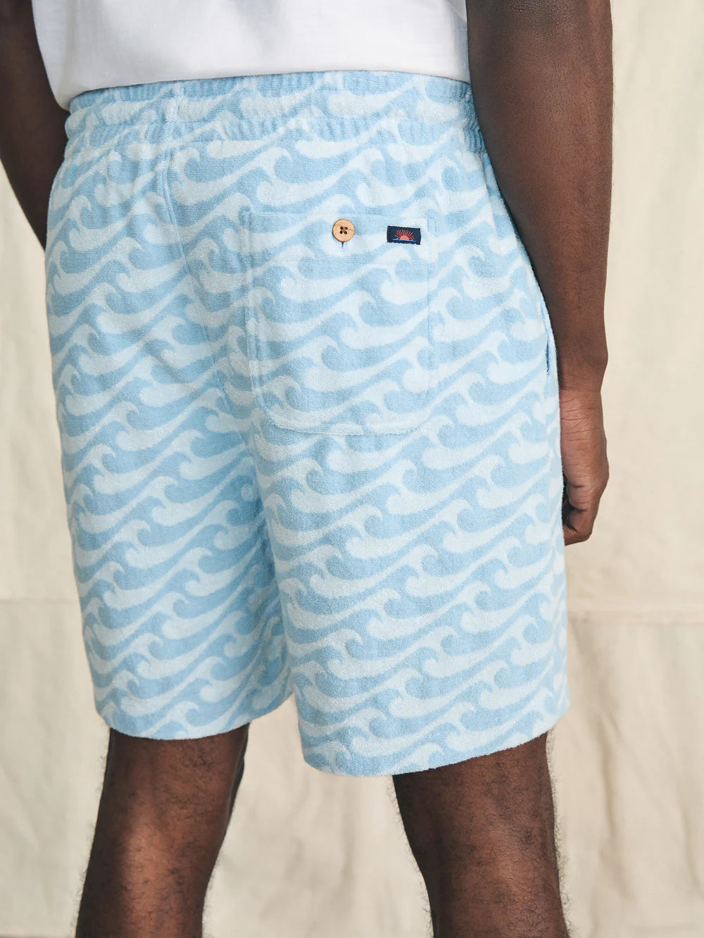Cabana Towel Terry Sweatshort-Endless Peaks