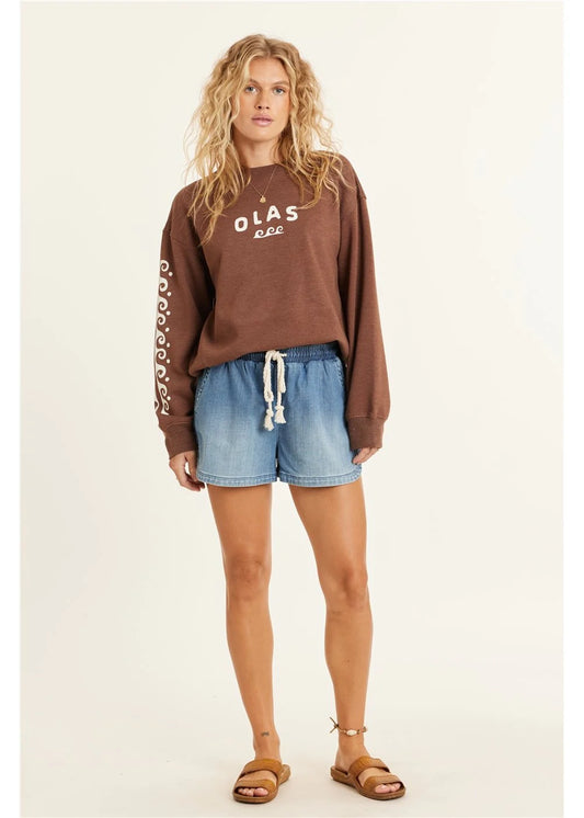 Sissterevolution - Lucia LS Fleece Crew
