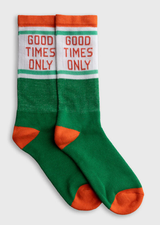 Iron and Resin Good time sock green