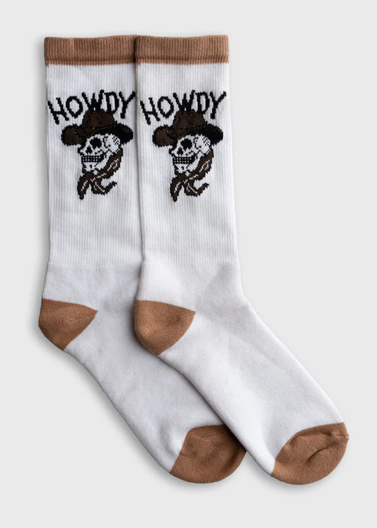 Iron and Resin Howdy Sock