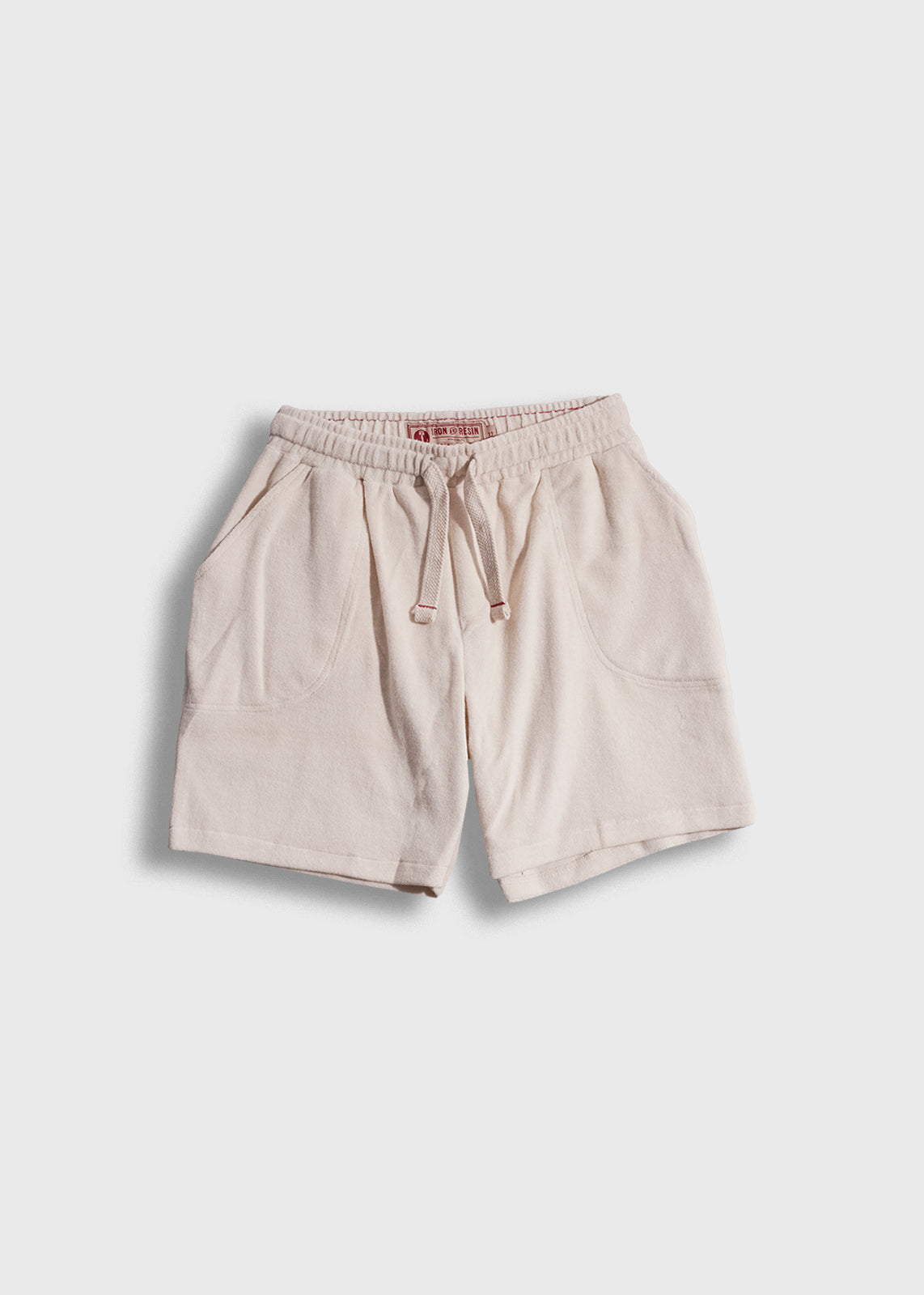 Iron and Resin Terry Cloth Short