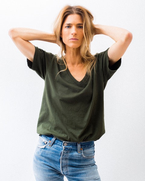 All Good V-Neck SS Tee