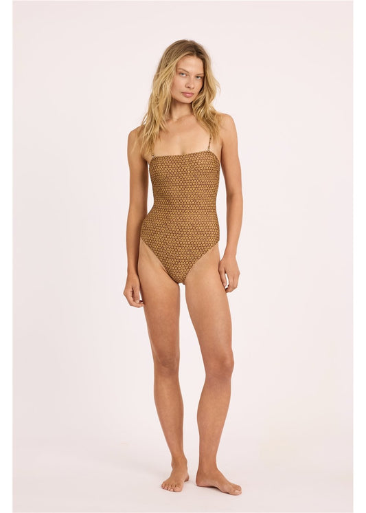 Floral Folks Cheeky one piece - Kona