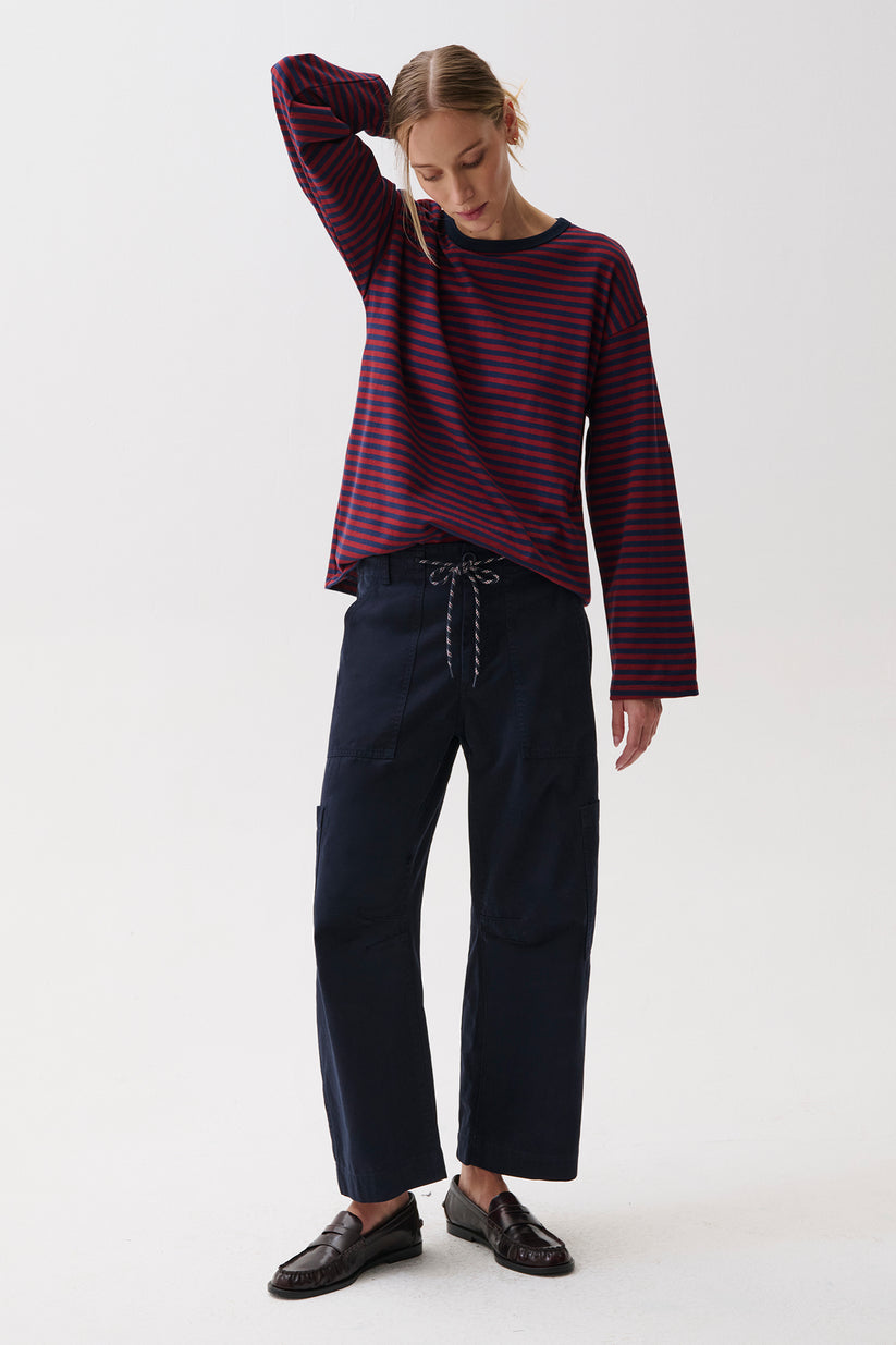 SABRINA CURVED UTILITY PANTS