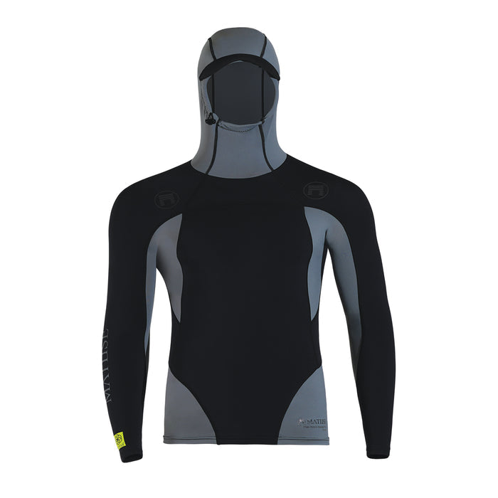 PHILO (+PLUS) OCENA HOODED UV TOP - Grey Black