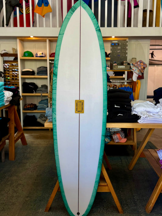 Lovemachine Surfboards FM 6'9 Green/Gold
