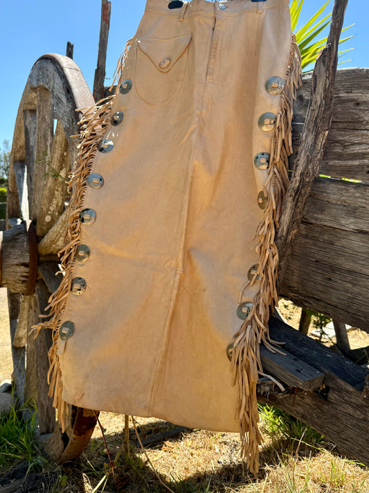 Vintage Ralph Lauren - Deer Skin Skirt
