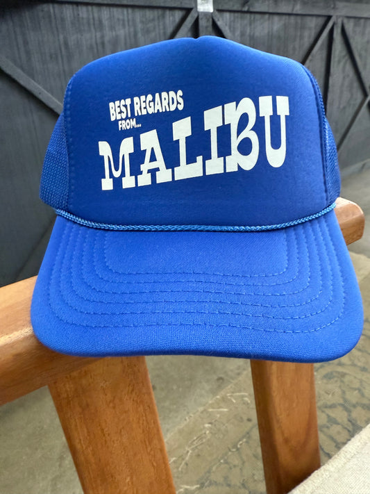 Best Regards from... Malibu Trucker Hat