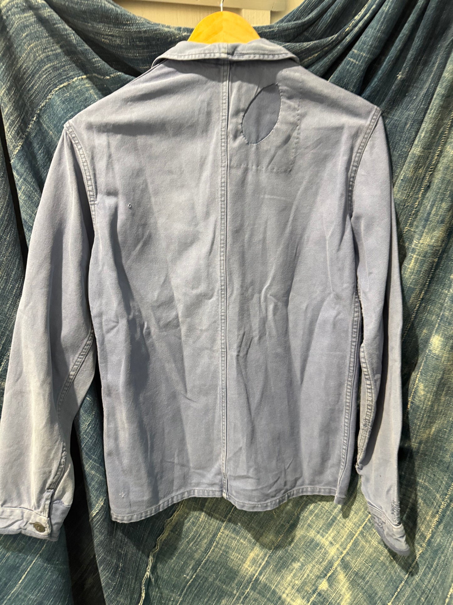 Vintage 1960's French Workwear Jacket (with repairs)