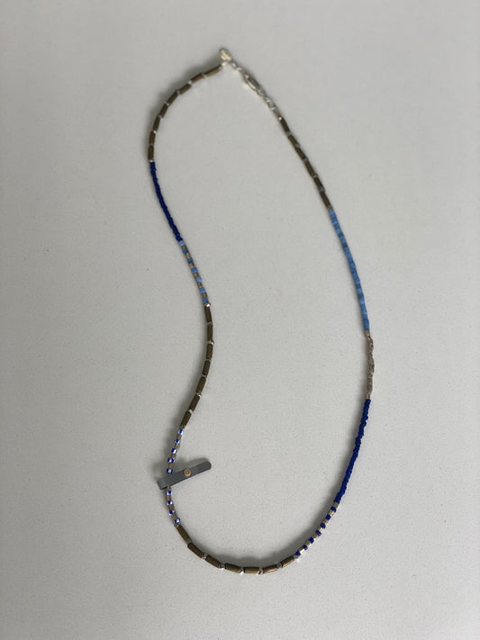 Hand-Linked Silver Necklaces