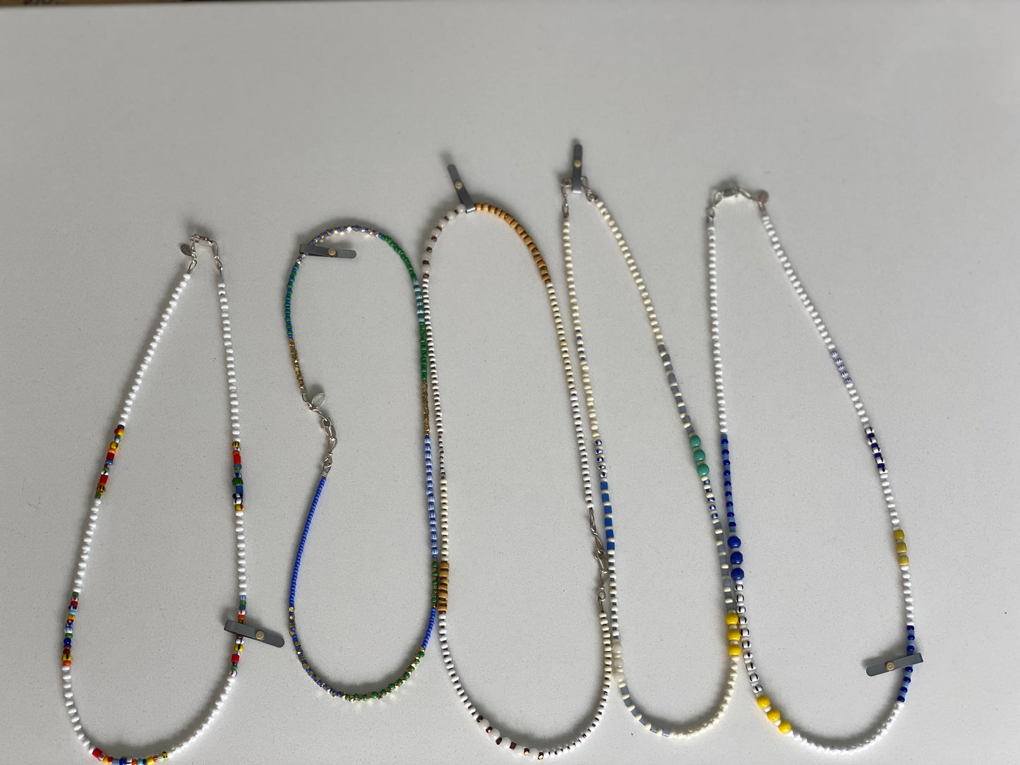 Hand-Linked Silver Necklaces