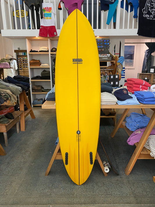 6'10" Turbo Twin Big Carl Surf Board
