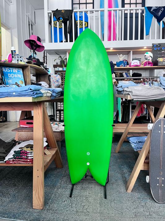Koz McRae 5'1 Retro Fish (Green)