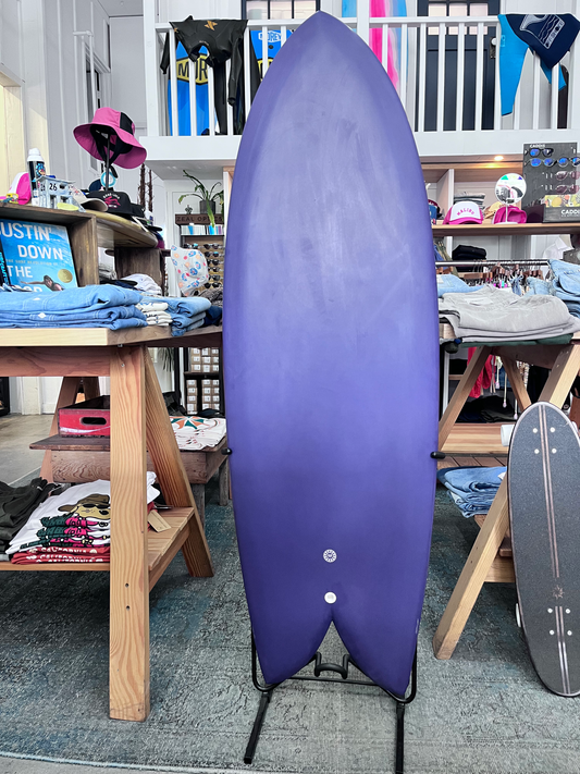 Koz McRae 5'1 Retro Fish (Purple)