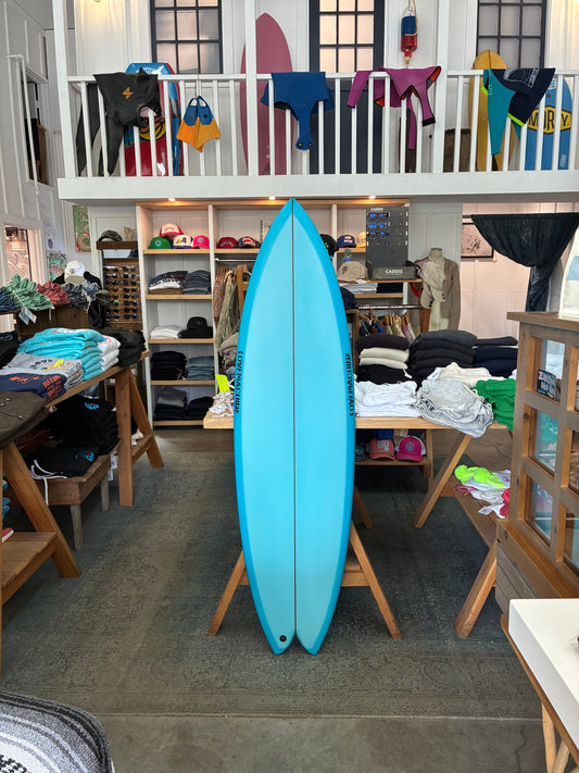 LoveMachine Surfboards Pedestrian Ship 5'9" Blue