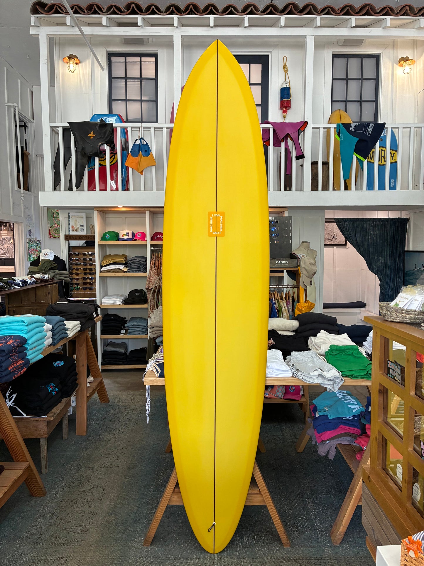 LOVEMACHINE Evening Star 8' 8" Yellow