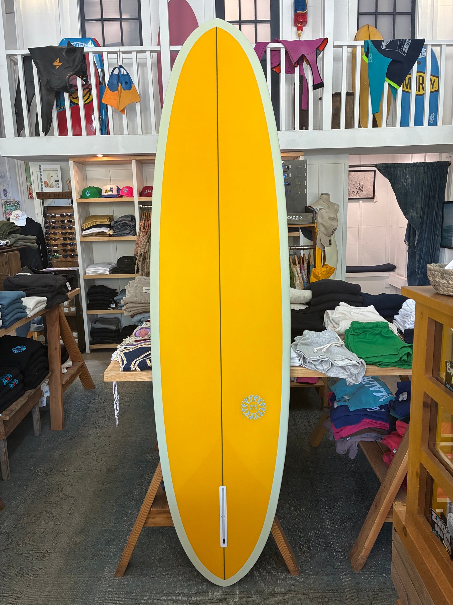 KOZ McRae Misstress 7'6" Putty with yellow bottom