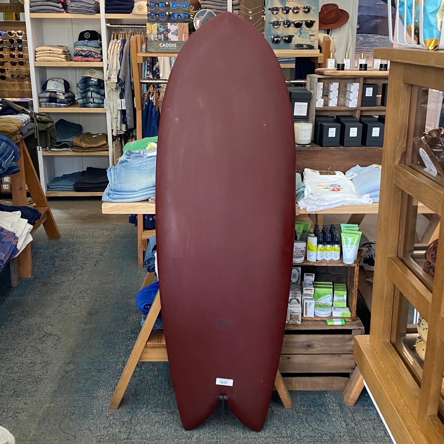5'5" GLASS Onion/Red