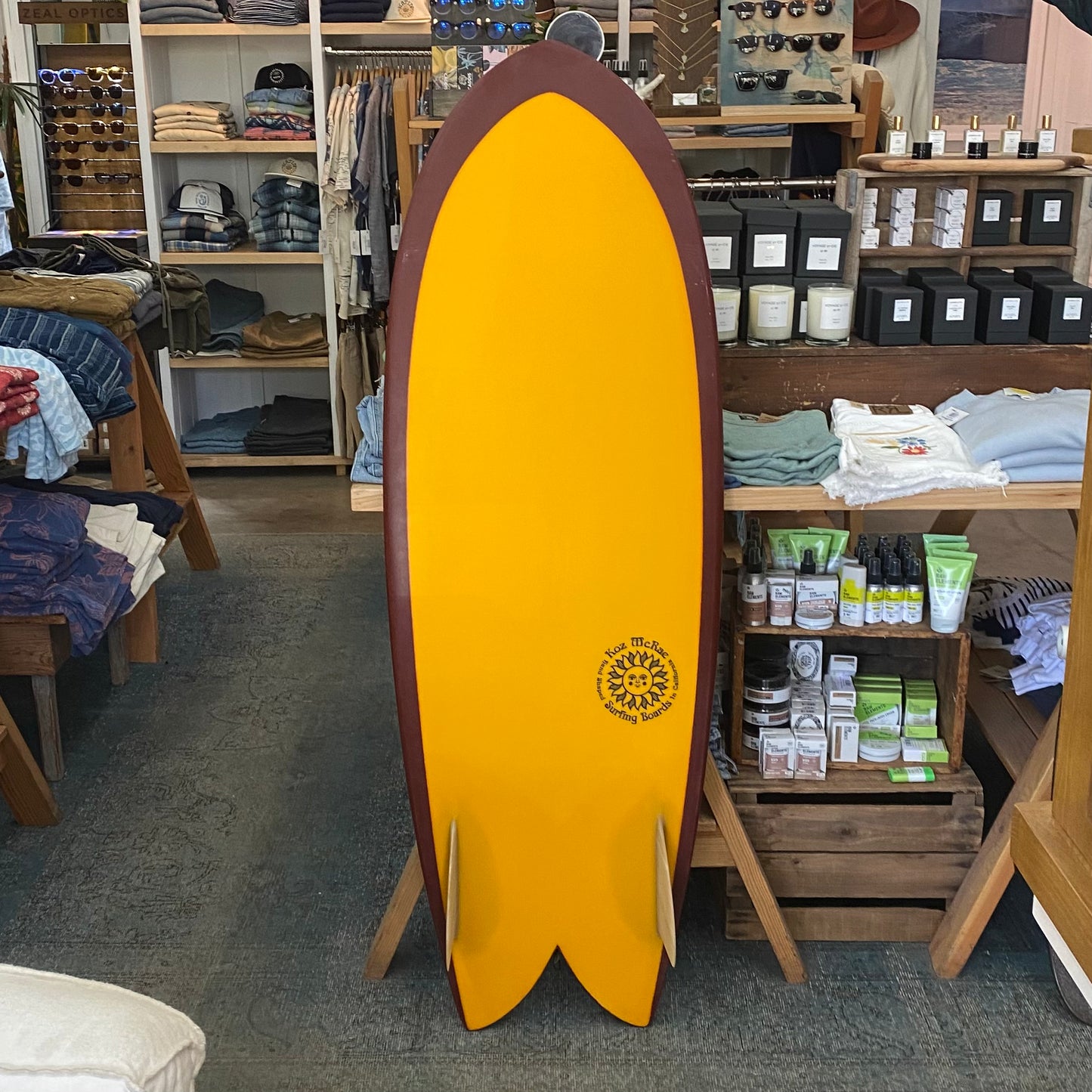 5'5" GLASS Onion/Red