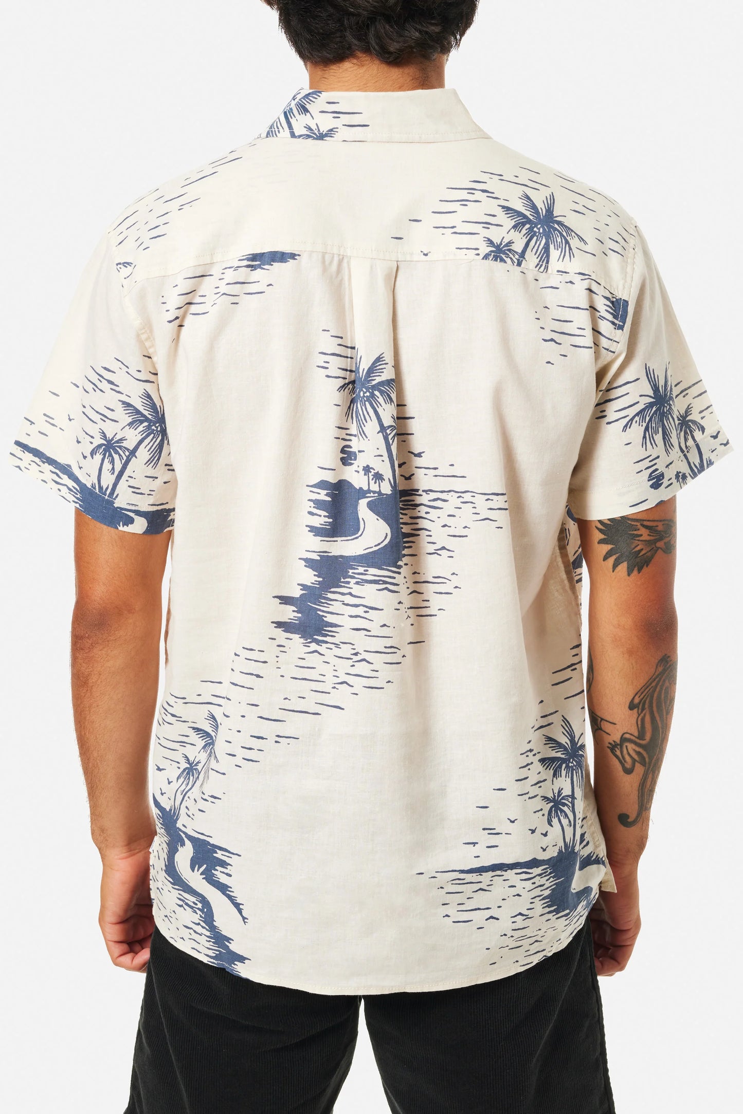 CAPTAIN SHIRT-Vintage white