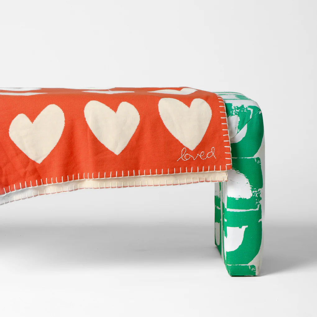 The Imperfect Heart Blanket