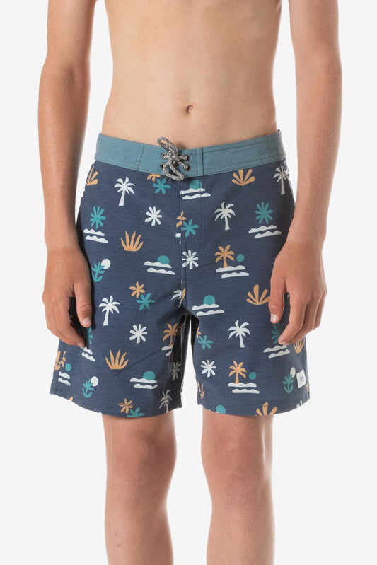 BOYS CALICO TRUNK (NAVY)