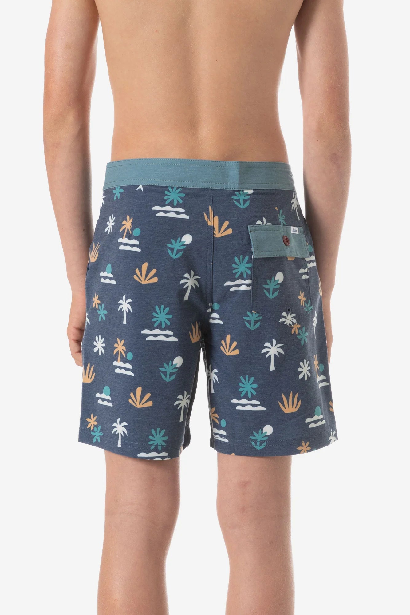 BOYS CALICO TRUNK (NAVY)