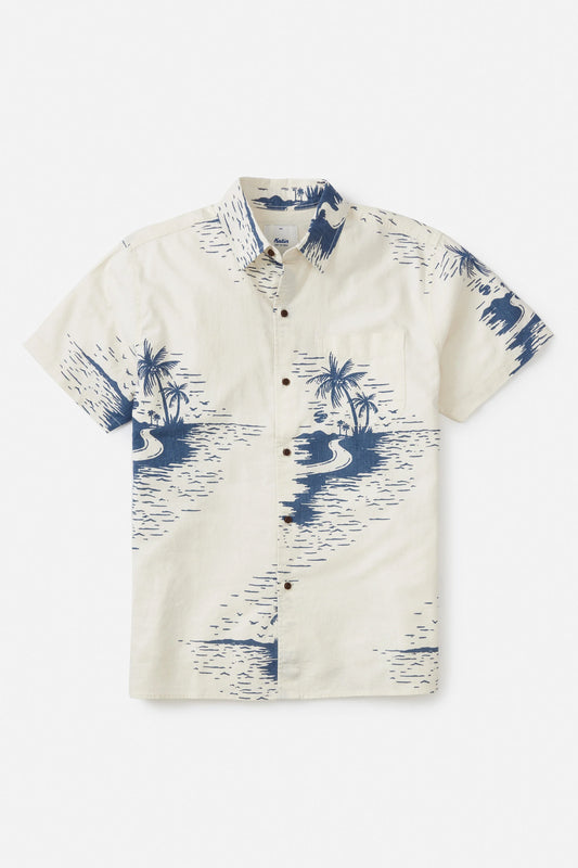 CAPTAIN SHIRT-Vintage white