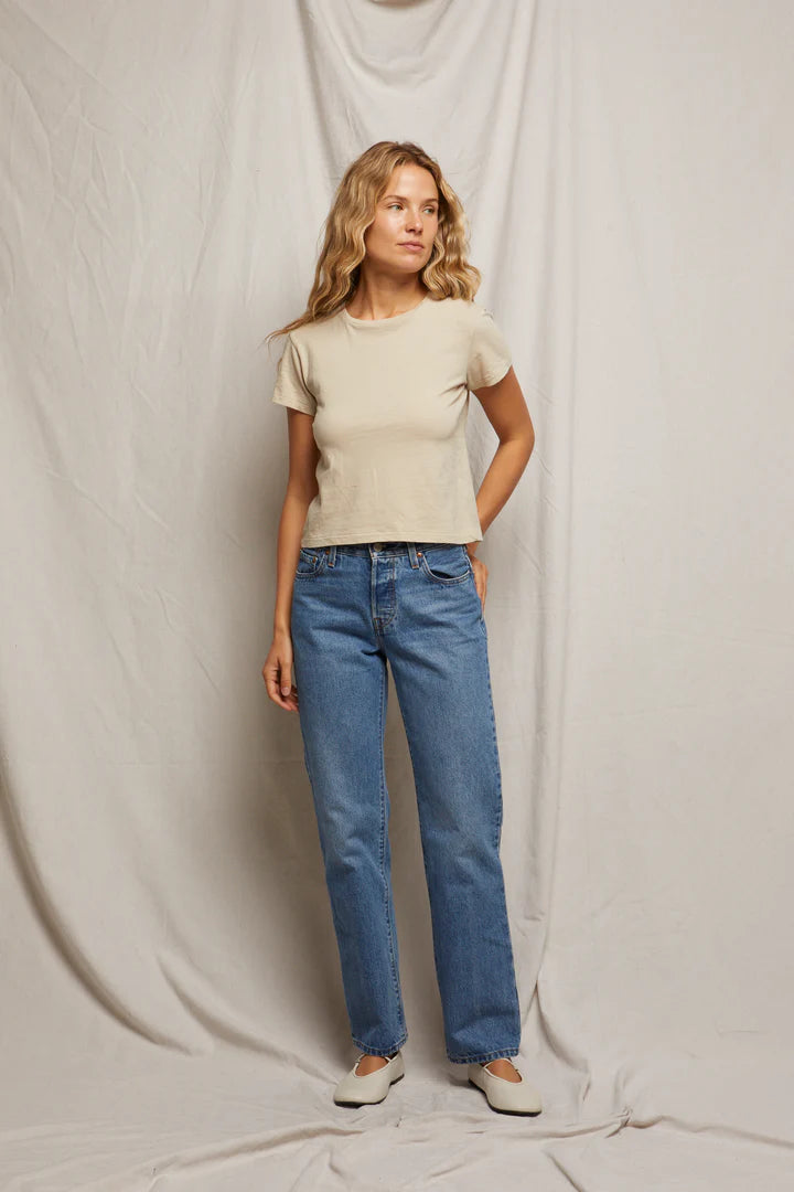 Harley - Cotton SS Boxy Crew Tee