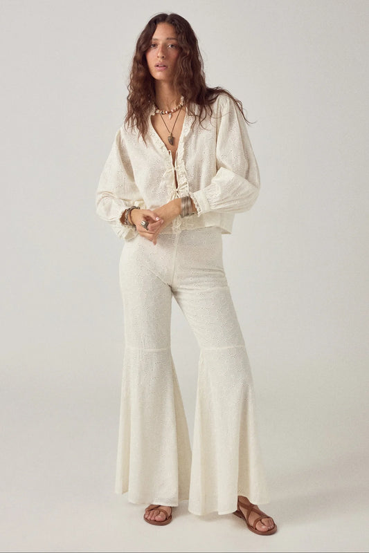 Maison Hotel Miguelon Pant Chalk