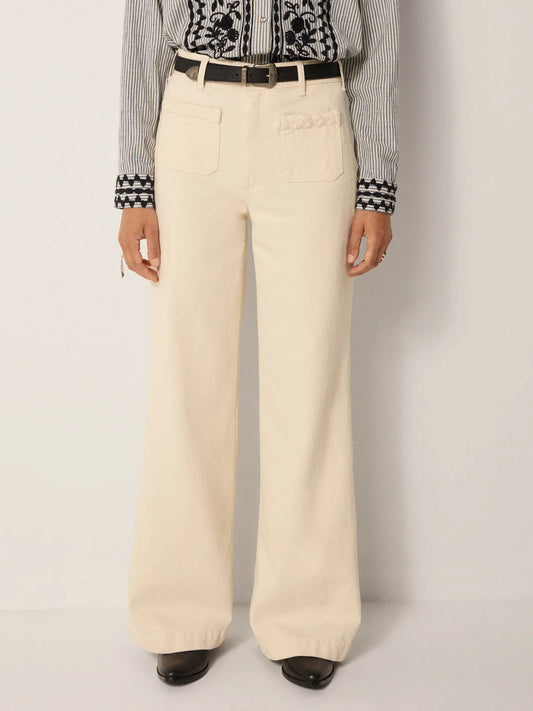 Maison Hotel - Hamlet Pant - Maxton Ecru