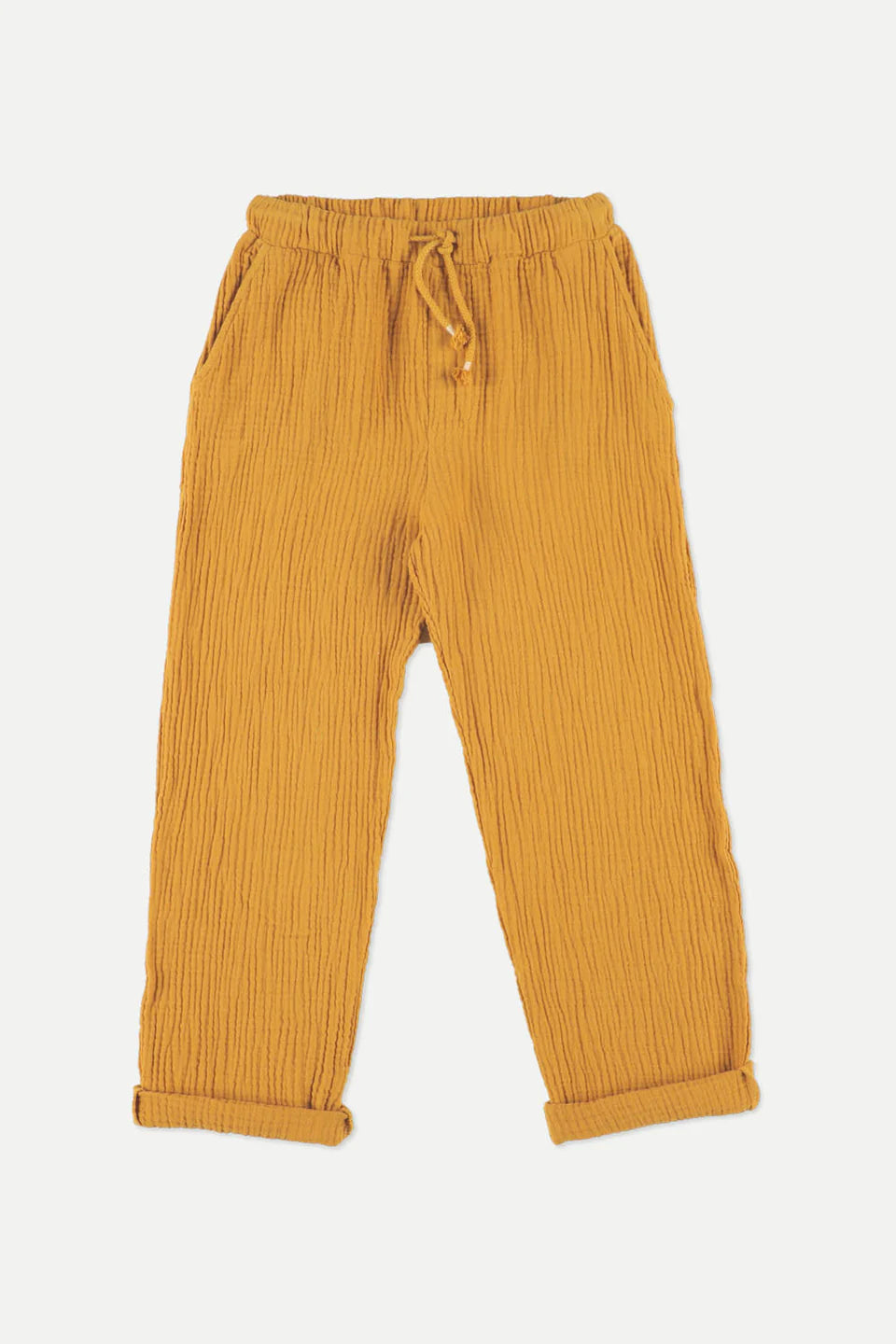 SOFT GAUZE PANTS-OIL