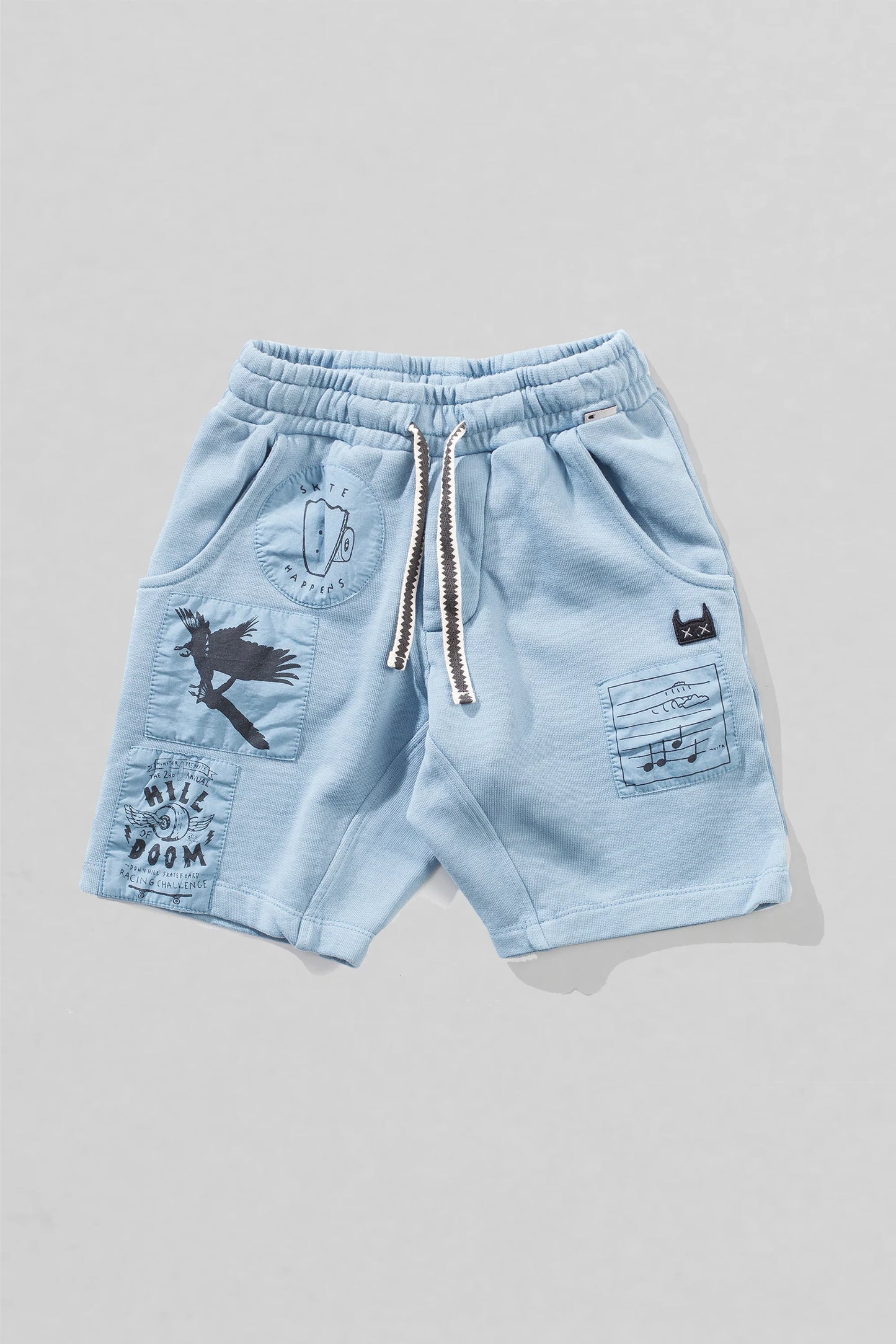 Patched Up Kids Shorts