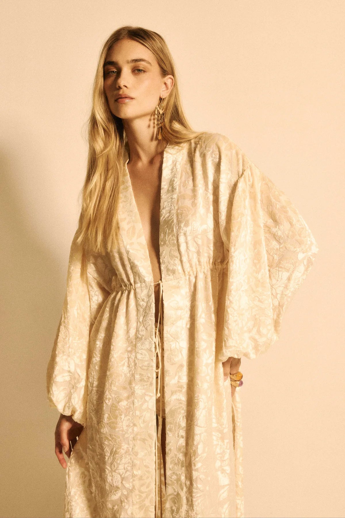 Mocambo Kimono Winter White