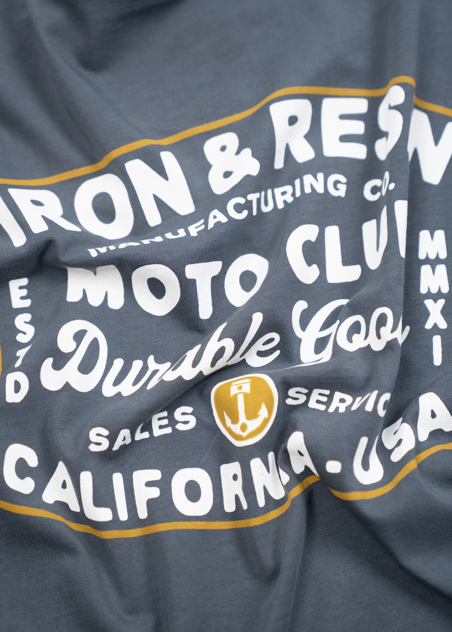 Moto Club Tee -BLUE