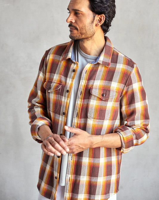 Blanket Shirt - Dark Roast Nostalgic Plaid
