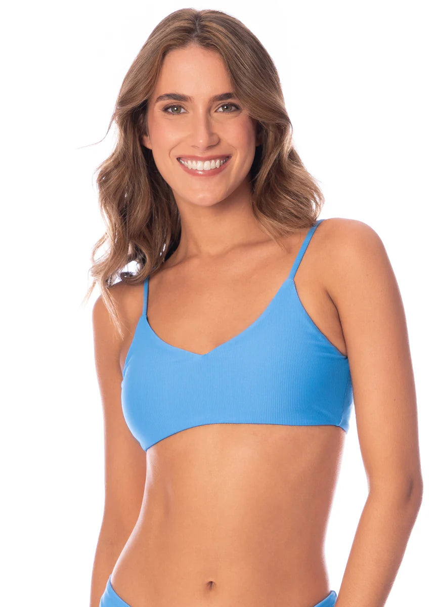 Stone Blue Praia Classic Bralette Bikini Top
