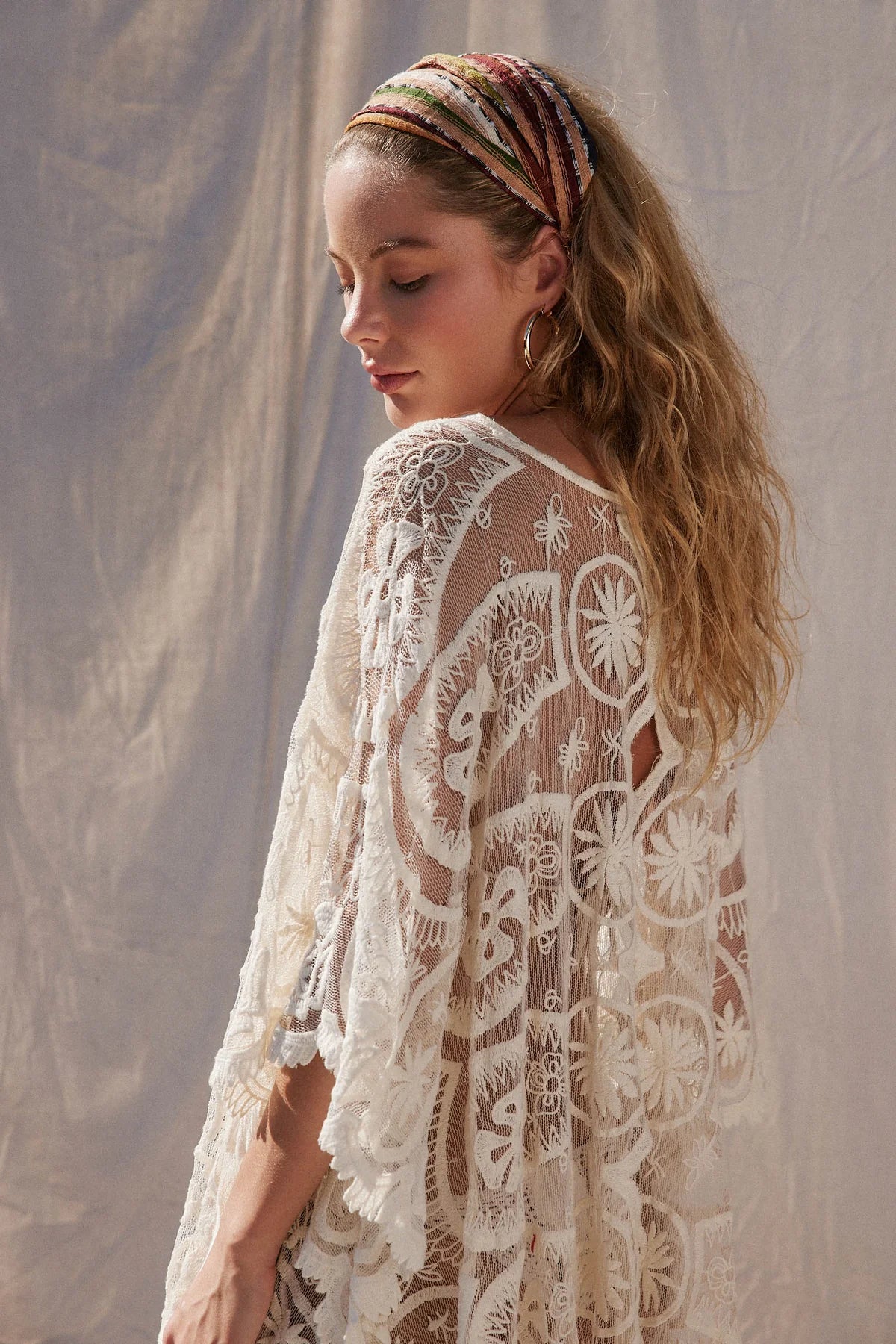 Pixie French Kaftan Natural Pixie