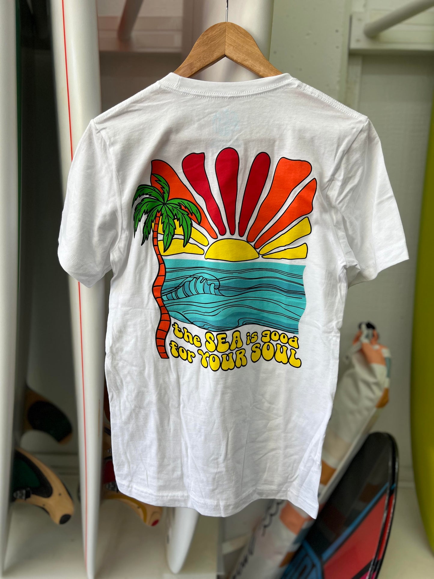 The Sea Is Good For Your Soul Baby Tee