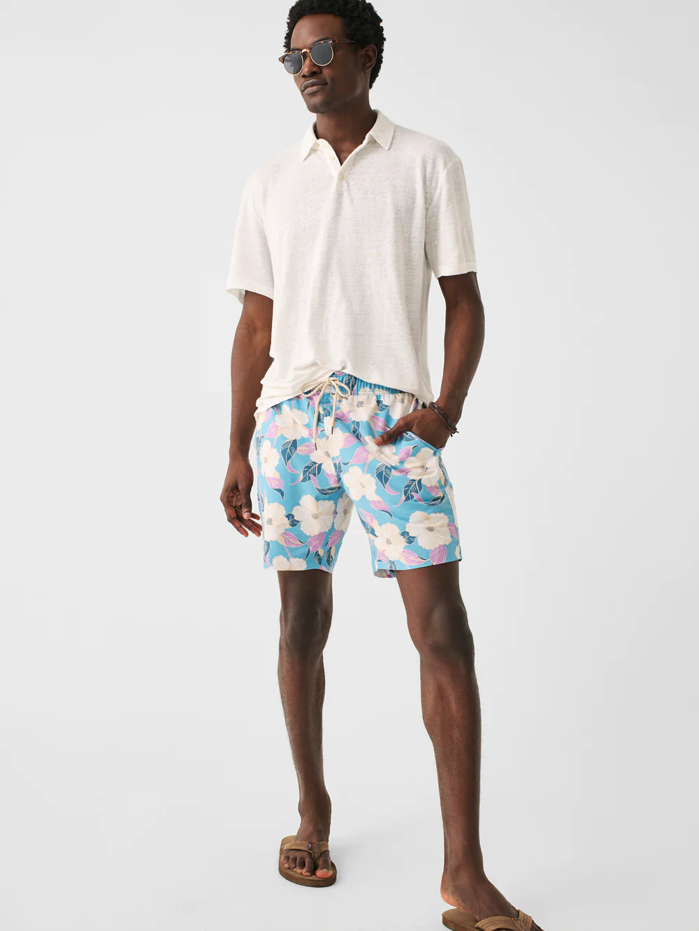 Beacon Trunk (7" Inseam) summer sky