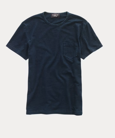 Indigo Jersey Pocket T-Shirt