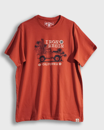 Iron and Resin 4x4 Tee - Copper