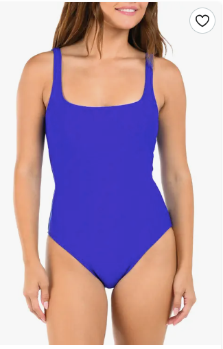 Citrus Solid Tank 1pc with Rem Cups Ocean