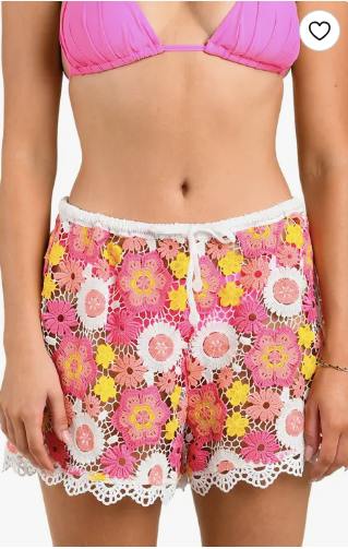 Citrus Good Day Sunshine Crochet short Citrus