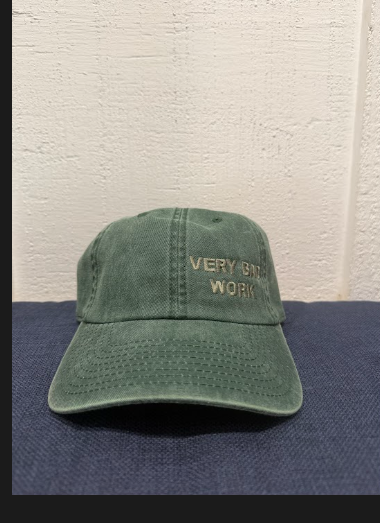 Very Bad Work Hat Khaki with olive