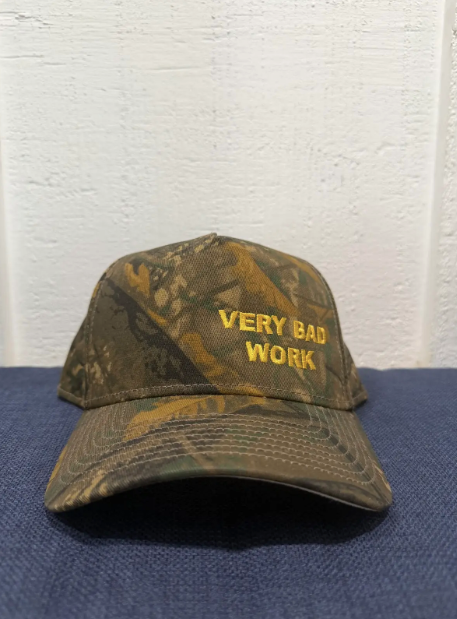 Very Bad Work Camo with Gold