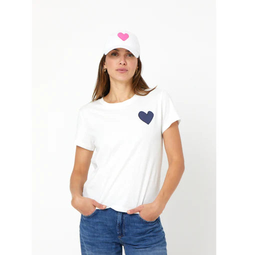 Sukke Tee Contrast- White